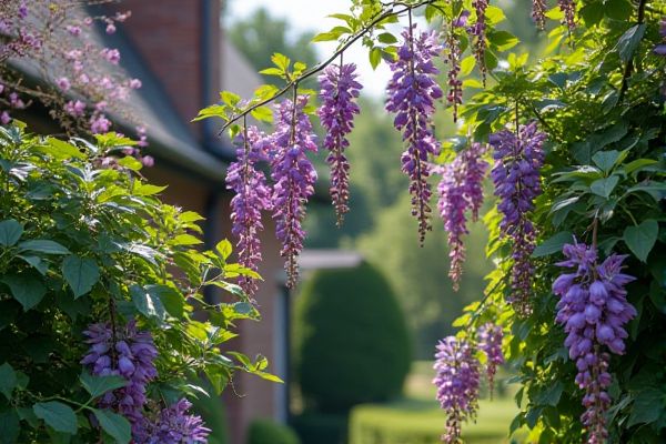 Clematis vs. Wisteria: Which Climbing Vine Offers the Best Flowering Display?