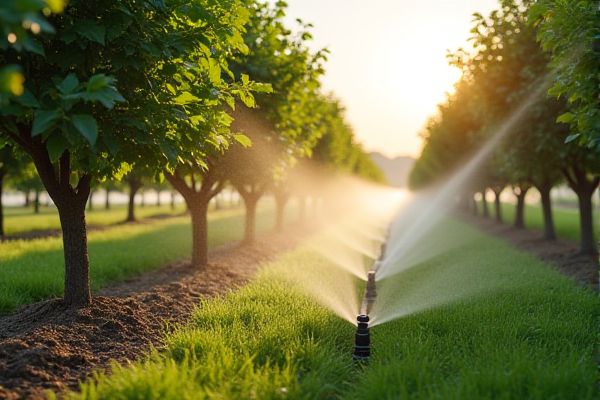 Drip Irrigation Versus Overhead Sprinklers: Optimizing Orchard Watering for Maximum Yield