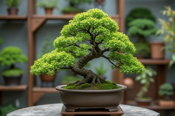 Hanging Pots vs. Display Stands: Optimizing Bonsai Presentation