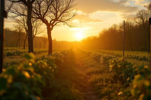 Morning Sun vs. Afternoon Sun: Optimal Vine Placement for Healthy Growth