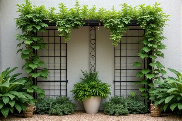 Overhead Trellis vs. Wall-Mounted Supports: Choosing the Best Vertical Space Solution