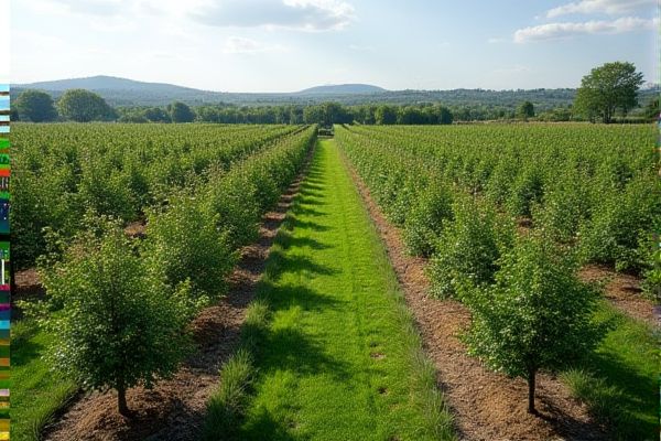 Quincunx Planting vs. Traditional Row Planting: Optimal Orchard Layout Strategies
