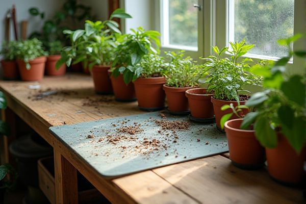 Repotting Mat vs. Workbench: Choosing the Best Potting Area for Your Gardening Needs
