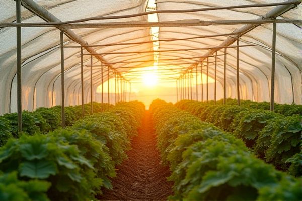 Shade Cloth vs. Full Sun: Optimal Light Conditions for Heat-Sensitive Crops